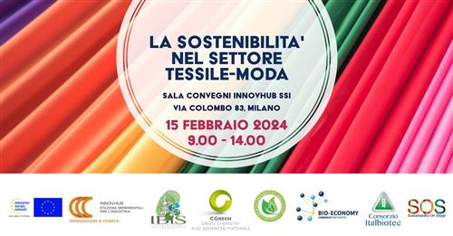 La sostenibilità nel settore tessile-moda