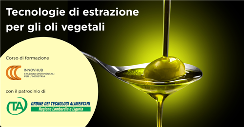 Corso di Tecnologie di Estrazione per gli Oli Vegetali