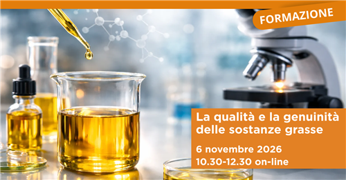 La qualità e la genuinità delle sostanze grasse